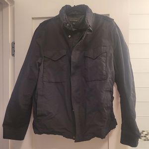 Banana Republic Water Resistant Field Jacket, men's XL, navy